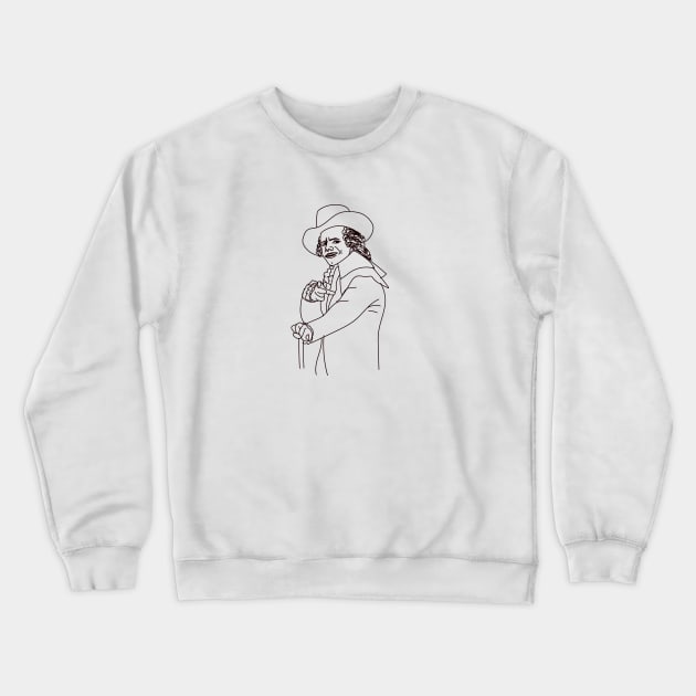 Joseph Ducreux Meme Crewneck Sweatshirt by Meme Gifts